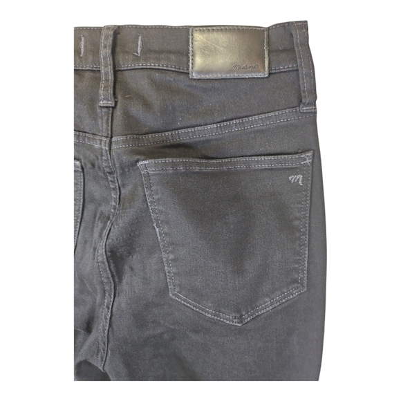 Madewell Jean Black 10" High-Rise Skinny Stretch Denim Size 28 - Picture 12 of 13